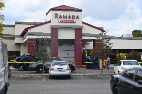 Shooting At Ramada Inn Hotel At 38 2 Bridges Road In Fairfield New Jersey