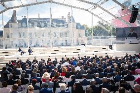 19th Summit of the Francophonie in Villers-Cotterets Castle