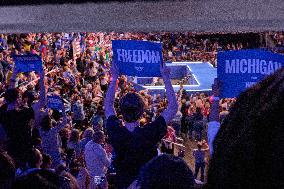 Kamala Harris Campaign Rally - Michigan