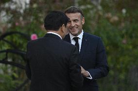 Emmanuel Macron Receives President of Laos - Paris