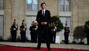 Justin Trudeau And Canadian Officials Arrive At Elysee - Paris