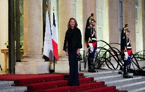 Justin Trudeau And Canadian Officials Arrive At Elysee - Paris