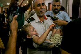 Palestinian Children al-Aqsa Martyrs Hospital - Gaza