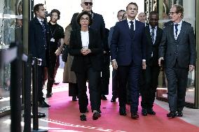 Emmanuel Macron At The 19th Summit of the Francophonie - Paris