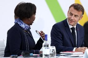 Emmanuel Macron At The 19th Summit of the Francophonie - Paris