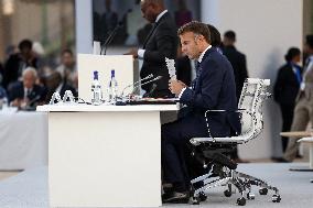 Emmanuel Macron At The 19th Summit of the Francophonie - Paris