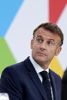 Emmanuel Macron At The 19th Summit of the Francophonie - Paris