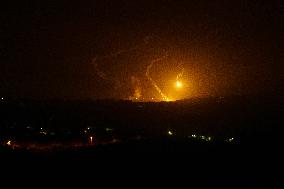 Israeli airstrikes on southern Lebanon