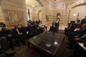 Iranian Foreign Minister Visit To Beirut