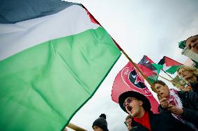 Palestine Rally In Warsaw