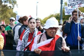 Stop Genocide Rally In support of Palestine And Lebanon - Paris