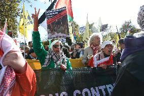 Stop Genocide Rally In support of Palestine And Lebanon - Paris