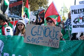 Stop Genocide Rally In support of Palestine And Lebanon - Paris