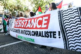 Stop Genocide Rally In support of Palestine And Lebanon - Paris