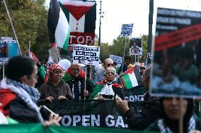 Stop Genocide Rally In support of Palestine And Lebanon - Paris