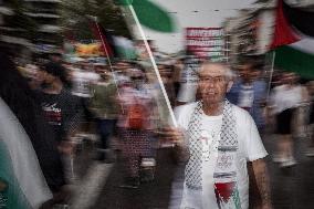 Solidarity Rally For Palestine And Lebanon