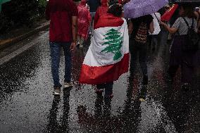 Solidarity Rally For Palestine And Lebanon