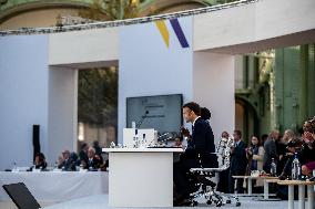 Closure Of The Francophonie Summit At Grand Palais