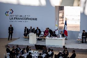 Closure Of The Francophonie Summit At Grand Palais