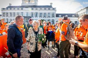 Princess Beatrix At Het Oranjepad - Netherlands