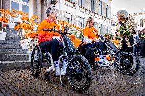 Princess Beatrix At Het Oranjepad - Netherlands