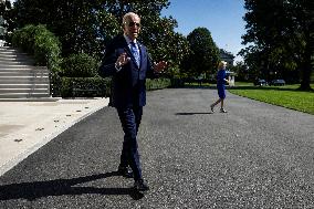 DC: President Biden Departs the White House for Indiana