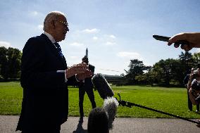 DC: President Biden Departs the White House for Indiana