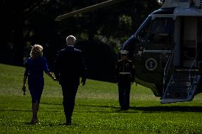 DC: President Biden Departs the White House for Indiana