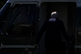 DC: President Biden Departs the White House for Indiana