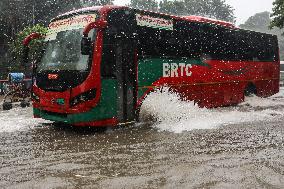 Heavy Rain In Dhaka