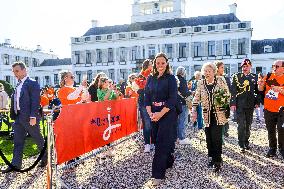 Princess Beatrix at the 5th edition of Het Oranjepad