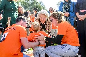 Princess Beatrix at the 5th edition of Het Oranjepad