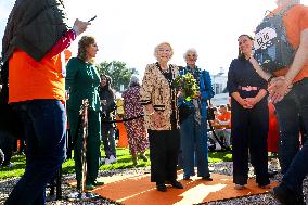 Princess Beatrix at the 5th edition of Het Oranjepad