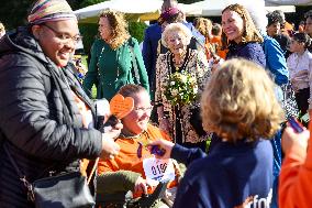 Princess Beatrix at the 5th edition of Het Oranjepad