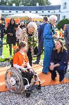 Princess Beatrix at the 5th edition of Het Oranjepad