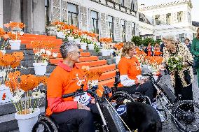 Princess Beatrix at the 5th edition of Het Oranjepad