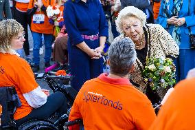 Princess Beatrix at the 5th edition of Het Oranjepad