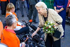 Princess Beatrix at the 5th edition of Het Oranjepad