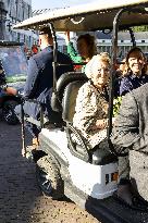 Princess Beatrix at the 5th edition of Het Oranjepad