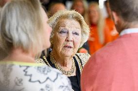 Princess Beatrix at the 5th edition of Het Oranjepad