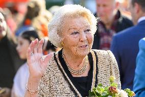 Princess Beatrix at the 5th edition of Het Oranjepad