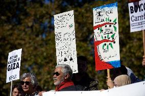 Protest In Supoprt Of Lebanon And Gaza In Toulouse