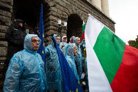 Protest In Sofia