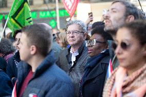 Demonstration In Support Of Lebanon And Palestine - Paris