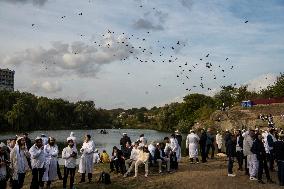 Rosh Hashanah, The Jewish New Year, In Uman Amid Russia Continues The War In Ukraine