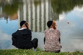 Rosh Hashanah, The Jewish New Year, In Uman Amid Russia Continues The War In Ukraine