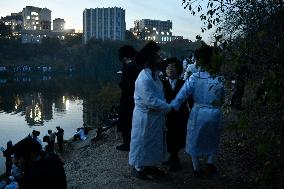 Rosh Hashanah, The Jewish New Year, In Uman Amid Russia Continues The War In Ukraine