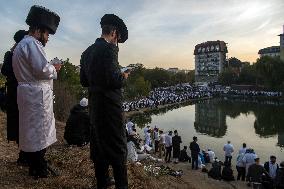 Rosh Hashanah, The Jewish New Year, In Uman Amid Russia Continues The War In Ukraine