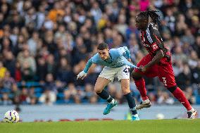 Manchester City FC v Fulham FC - Premier League