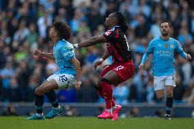 Manchester City FC v Fulham FC - Premier League